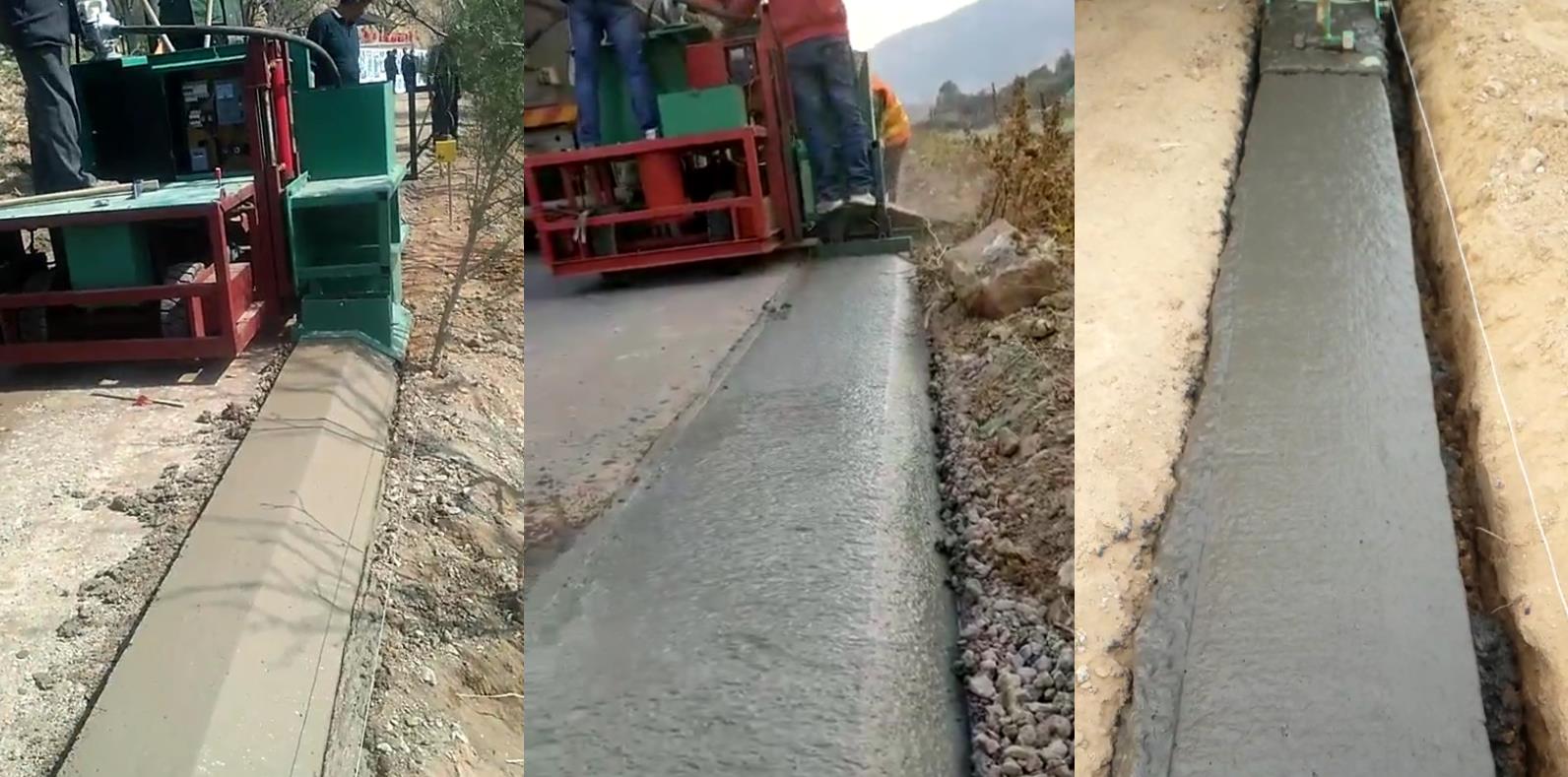 全自動路肩滑模機(jī)